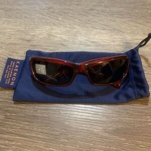 Kaenon Burgundy Wrap Polarized Sunglasses 2 of 300 made NWT